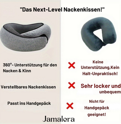 Das Next-Level Nackenkissen – Ergonomisch, Komfortabel, Perfekt für unterwegs!